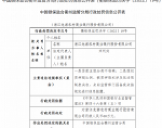浙江龙游农商银行被罚60万：因贷款五级分类不准确等